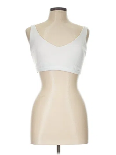 Pre-owned Offline By Aerie Sports Bra In White
