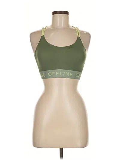 Pre-owned Offline By Aerie Sports Bra In Yellow