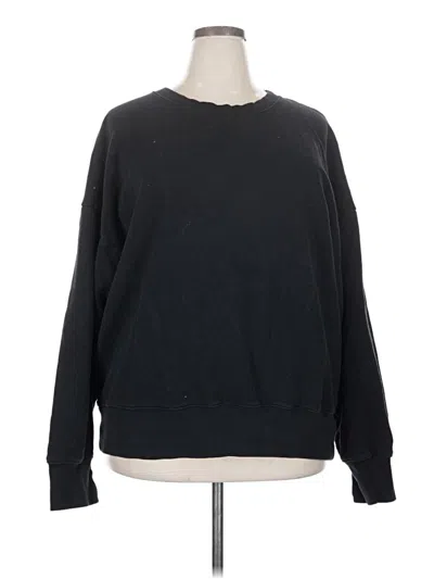 Pre-owned Offline By Aerie Sweatshirt In Black