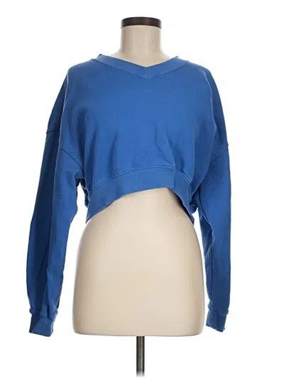 Pre-owned Offline By Aerie Sweatshirt In Blue