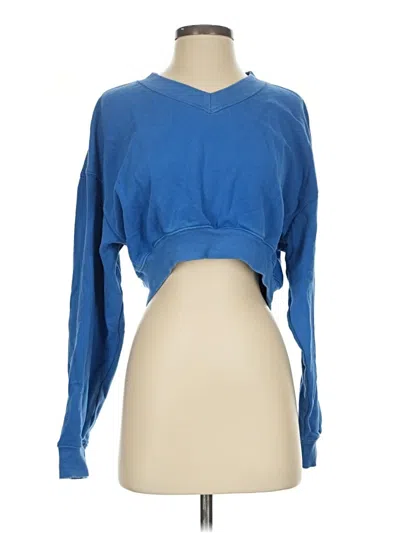 Pre-owned Offline By Aerie Sweatshirt In Blue