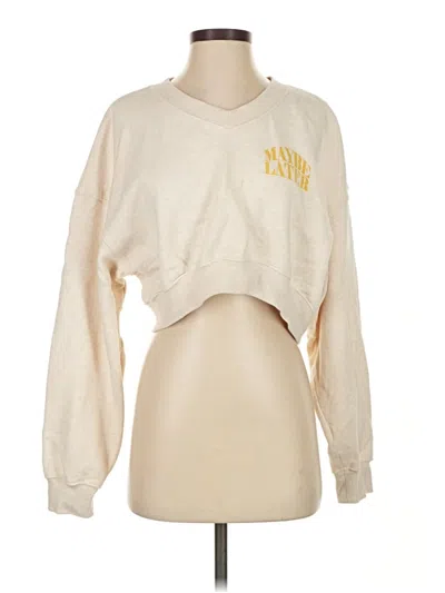 Pre-owned Offline By Aerie Sweatshirt In Brown