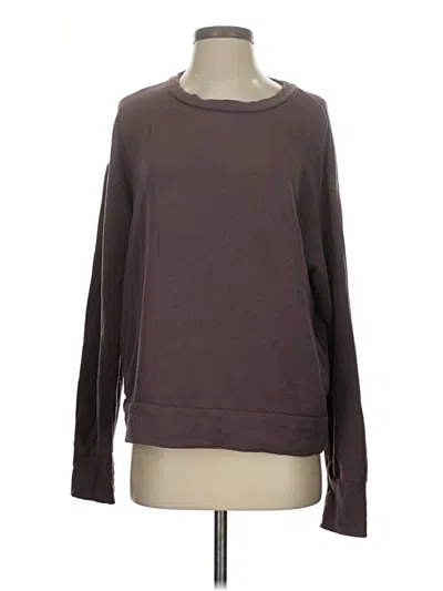 Pre-owned Offline By Aerie Sweatshirt In Brown