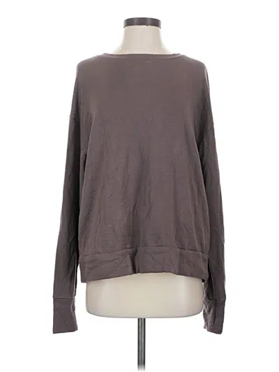 Pre-owned Offline By Aerie Sweatshirt In Brown
