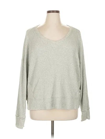 Pre-owned Offline By Aerie Sweatshirt In Gray