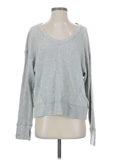 Pre-owned Offline By Aerie Sweatshirt In Gray