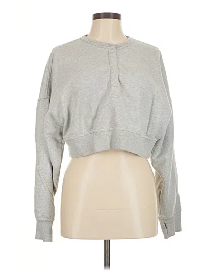 Pre-owned Offline By Aerie Sweatshirt In Gray