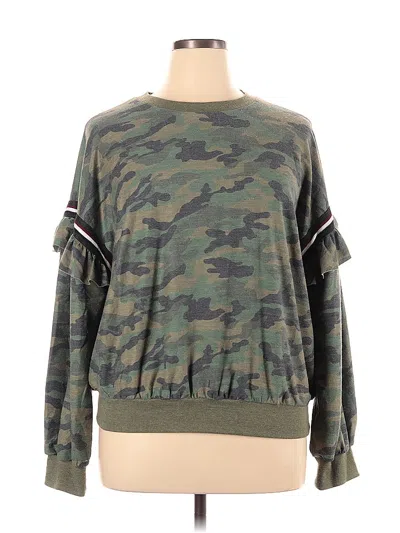 Pre-owned Offline By Aerie Sweatshirt In Green
