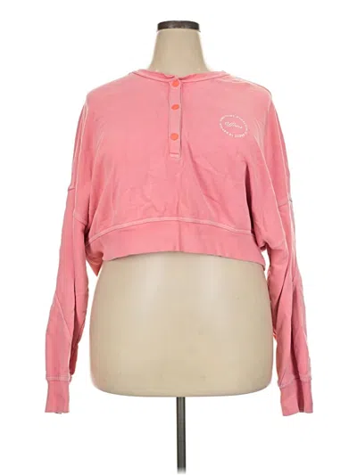 Pre-owned Offline By Aerie Sweatshirt In Pink