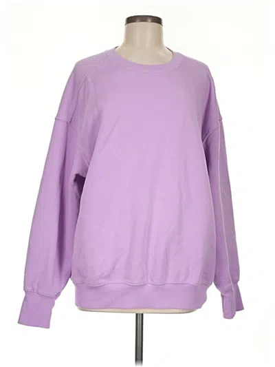 Pre-owned Offline By Aerie Sweatshirt In Purple