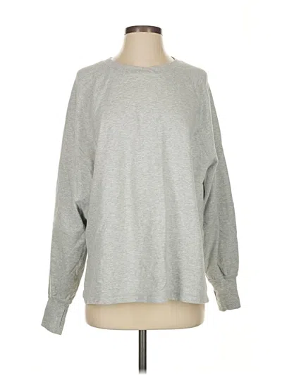 Pre-owned Offline By Aerie Sweatshirt In Silver