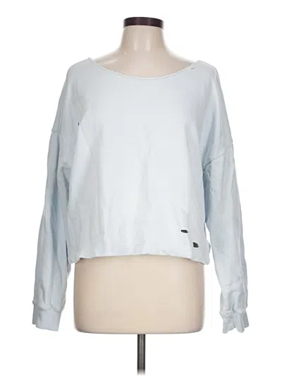 Pre-owned Offline By Aerie Sweatshirt In Silver
