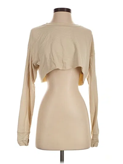 Pre-owned Offline By Aerie Sweatshirt In Tan