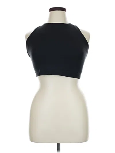 Pre-owned Offline By Aerie Tank Top Black Halter Neckline Tops