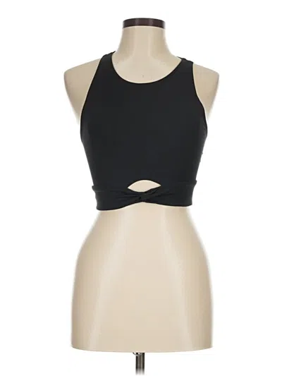 Pre-owned Offline By Aerie Tank Top Black Halter Neckline Tops
