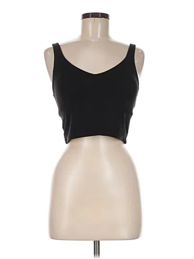 Pre-owned Offline By Aerie Tank Top Black Strapless Neckline Tops