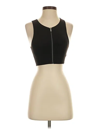 Pre-owned Offline By Aerie Tank Top Black Strapless Neckline Tops
