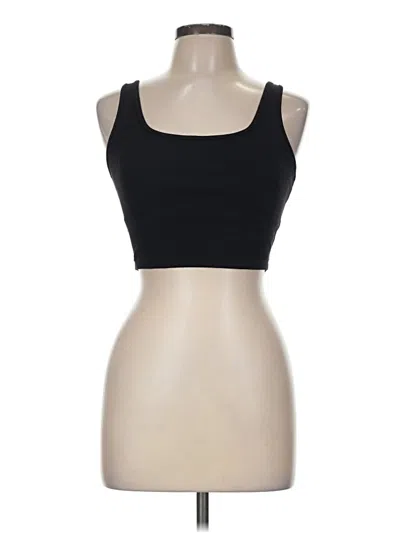 Pre-owned Offline By Aerie Tank Top Black Strapless Neckline Tops