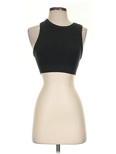 Pre-owned Offline By Aerie Tank Top Black Strapless Neckline Tops