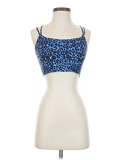 Pre-owned Offline By Aerie Tank Top Blue Strapless Neckline Tops
