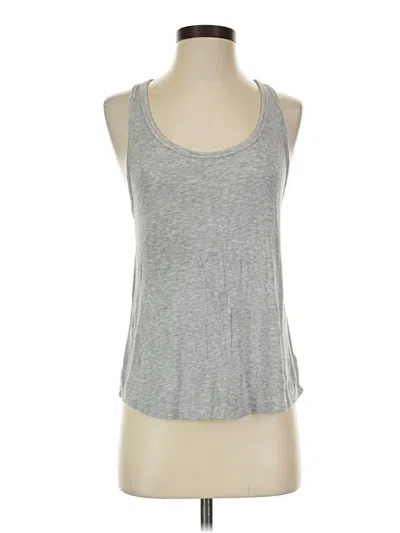 Pre-owned Offline By Aerie Tank Top Gray Halter Neckline Tops