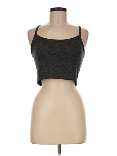 Pre-owned Offline By Aerie Tank Top Gray Strapless Neckline Tops