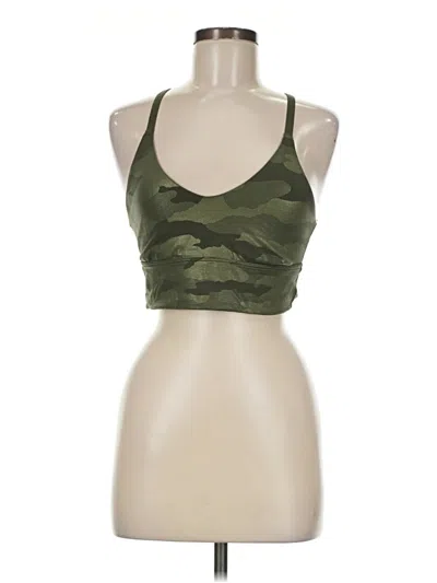Pre-owned Offline By Aerie Tank Top Green Halter Neckline Tops