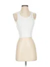 Offline By Aerie Tank Top White Strapless Neckline Tops In White