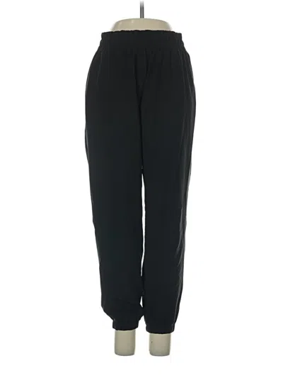 Pre-owned Offline By Aerie Track Pants In Black