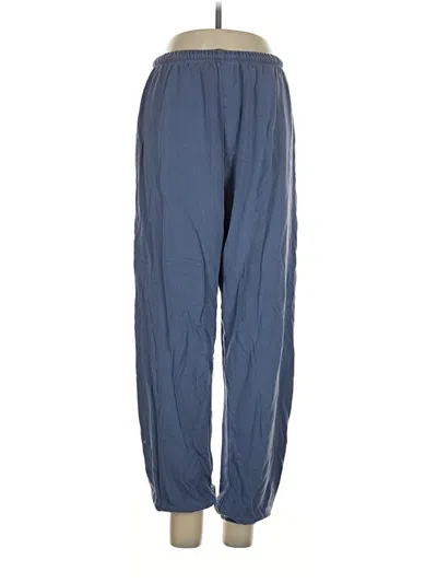 Pre-owned Offline By Aerie Track Pants In Blue