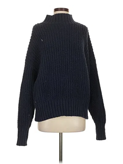 Pre-owned Offline By Aerie Turtleneck Sweater In Blue