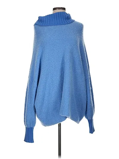 Pre-owned Offline By Aerie Turtleneck Sweater In Blue
