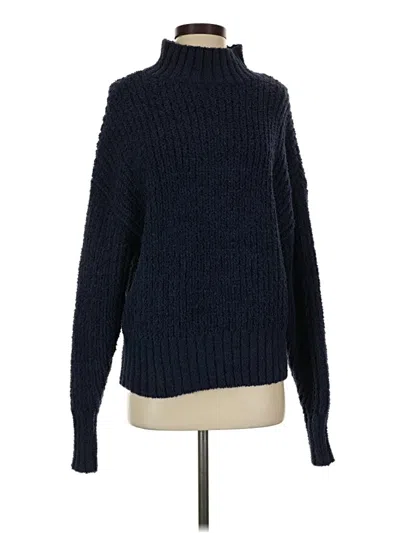 Pre-owned Offline By Aerie Turtleneck Sweater In Blue