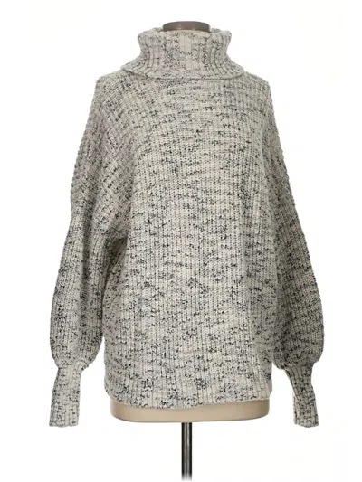 Pre-owned Offline By Aerie Turtleneck Sweater In Gray