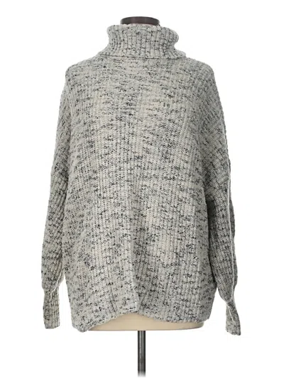 Pre-owned Offline By Aerie Turtleneck Sweater In Gray