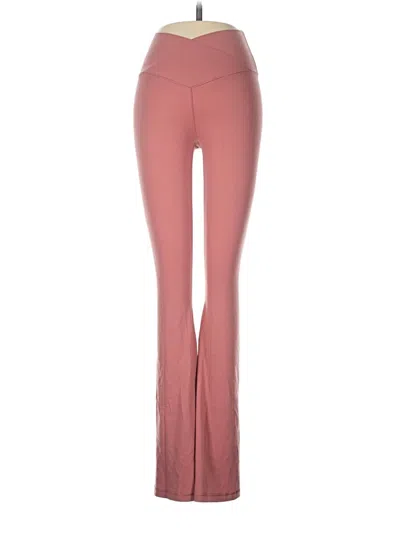 Pre-owned Offline By Aerie Yoga Pants In Pink