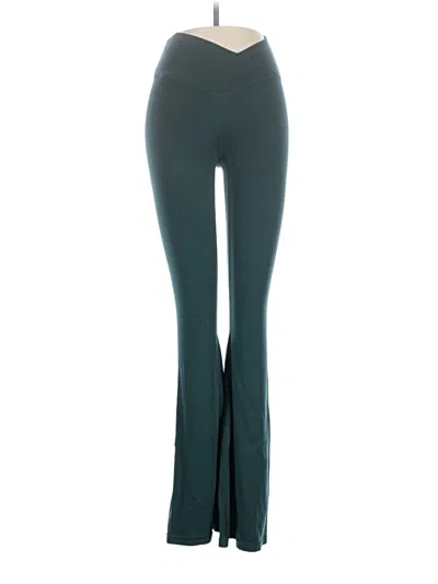 Pre-owned Offline By Aerie Yoga Pants In Teal