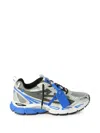 Off-white Panelled Lace-up Sneakers In Gray
