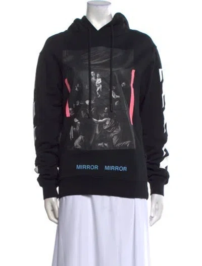 Pre-owned Off-white 2010's Mirror Mirror Sweatshirt In Black