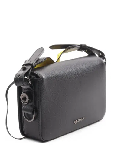 Pre-owned Off-white 2010s Binder Cross-body Bag In Black