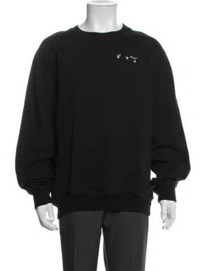 Pre-owned Off-white 2012 Graphic Print Sweatshirt In Black