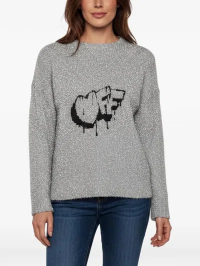 Pre-owned Off-white 2013 Knitted Sweater In Gray