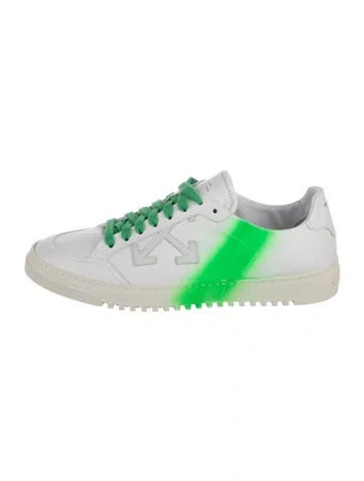 Pre-owned Off-white 2013 Leather Sneakers In White