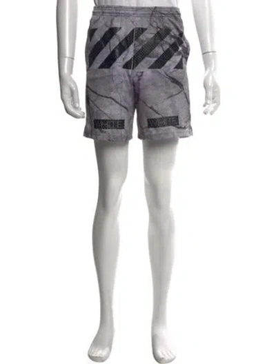Pre-owned Off-white 2014-2015 Jogger Shorts In Black