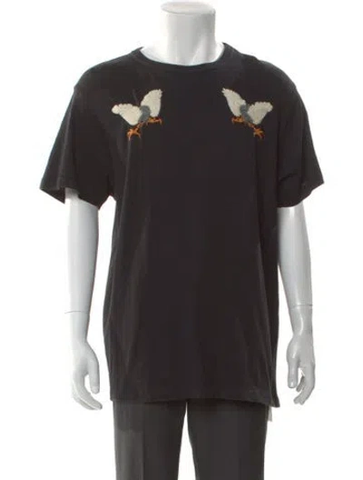 Pre-owned Off-white 2016 Eagles T-shirt In Black