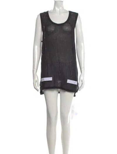 Pre-owned Off-white 2016 Scoop Neck T-shirt W/ Tags In Black