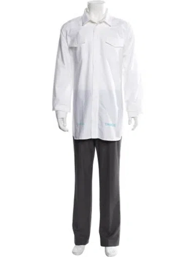 Pre-owned Off-white 2017 Arrow Shirt In White