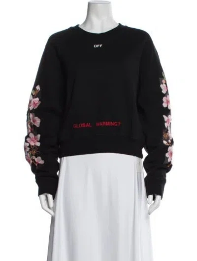 Pre-owned Off-white 2017 Arrow Sweatshirt In Black