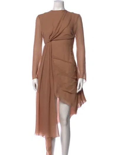 Pre-owned Off-white 2017 Mini Dress In Neutral