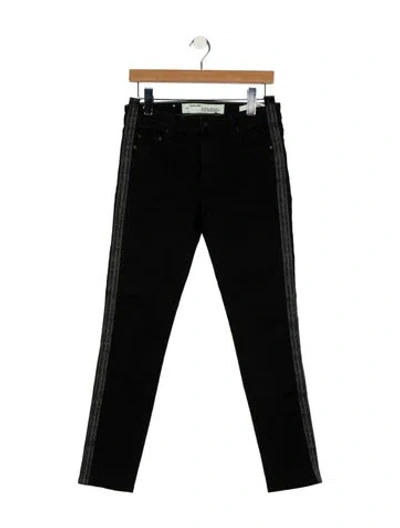 Pre-owned Off-white 2017 Straight Leg Jeans In Black